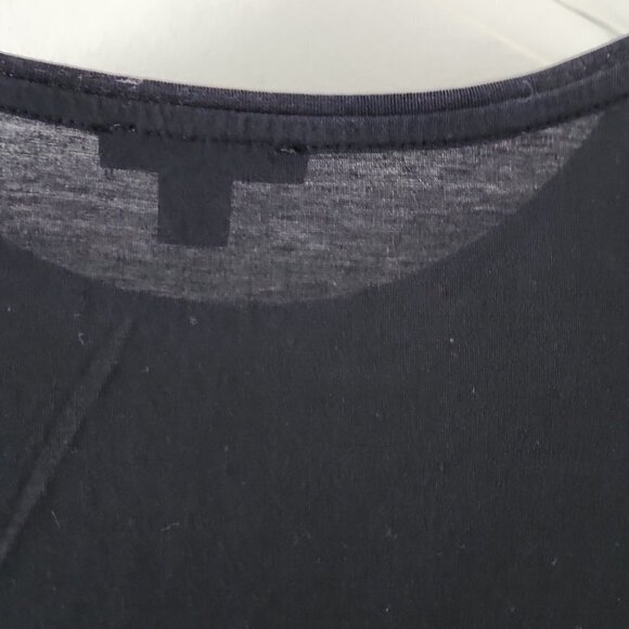 COS | Hi lo tunic top black sz XS - Picture 4 of 5